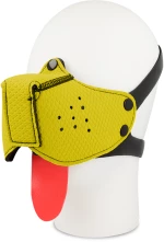 OHMAMA FETISH DOG MUZZLE - YELLOW
