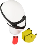 OHMAMA FETISH DOG MUZZLE - YELLOW