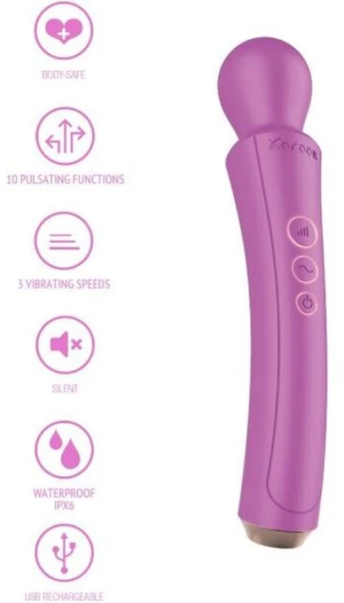 XOCOON - THE CURVED WAND FUCHSIA