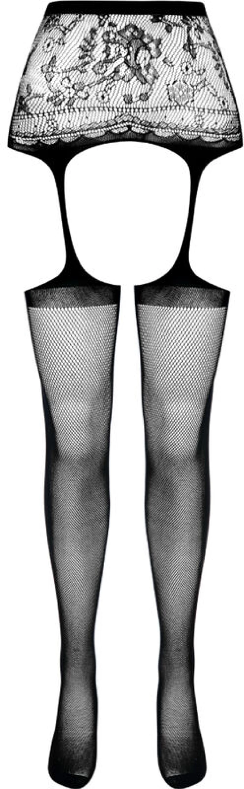 PASSION - S028 STRIP PANTY BLACK ONE SIZE