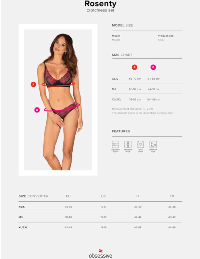 OBSESSIVE - ROSENTY TWO PIECES SET