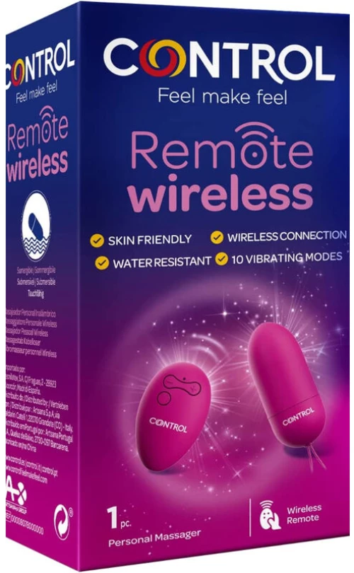 CONTROL - REMOTE WIRELESS PERSONAL MASSAGER