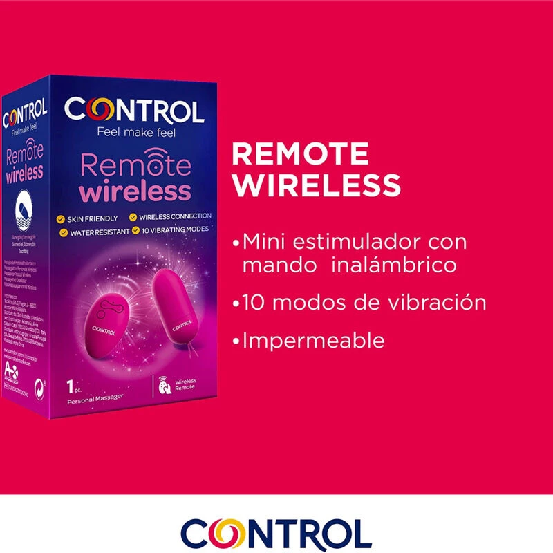 CONTROL - REMOTE WIRELESS PERSONAL MASSAGER
