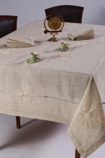 τραπεζομάντηλα (160cm x 220cm) 4006 γκρι Silk Fashion