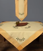 Ροτόντα bg23a (220cm) κίτρινο Silk Fashion