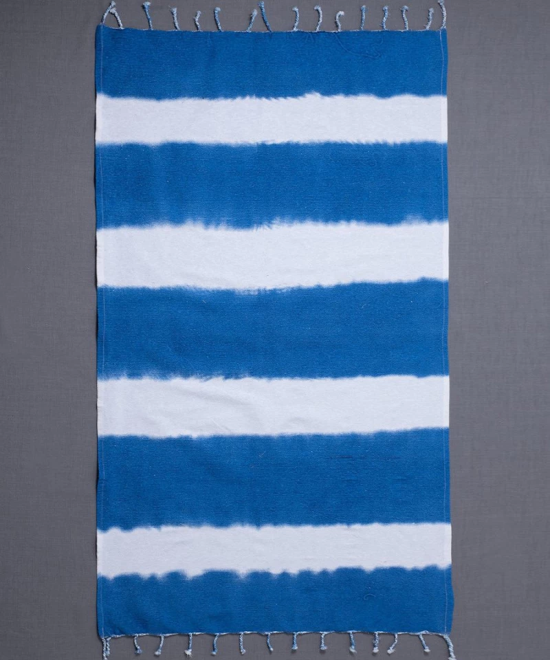 Pestemal sf1746 (90cm x 180cm) μπλέ Silk Fashion