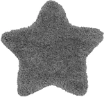 Παιδικό Χαλί DARK GREY SHADE STAR   Σκούρο Γκρι 120x120 εκ.