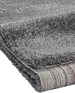 Παιδικό Χαλί DARK GREY SHADE STAR   Σκούρο Γκρι 120x120 εκ.