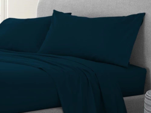 Σετ Σεντόνια Κυπαρισσί 100% Βαμβακερά Reactive One Color Γαρύφαλλο - 160x260, Χωρίς Λάστιχο