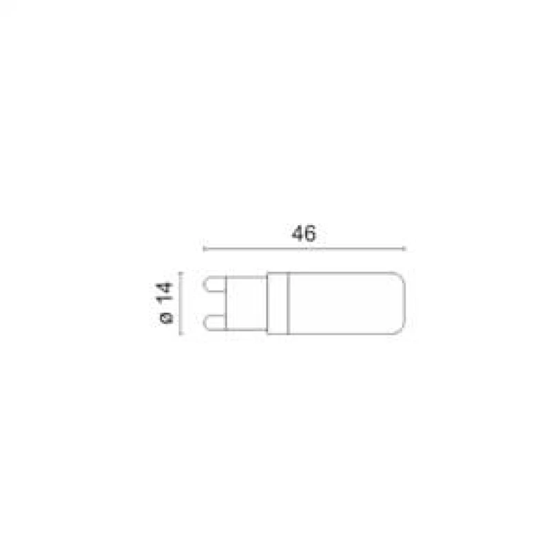 SPOTLIGHT Λαμπτήρας LED G9 3W 240LM 3000K (5556)