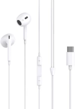 XO EP74 ΑΚΟΥΣΤΙΚΑ HANDSFREE TYPE-C, ΛΕΥΚΟ