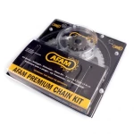 Afam Σετ Γρανάζια Αλυσίδα Aprilia Pegaso 650 01-04 XRR3 Gold