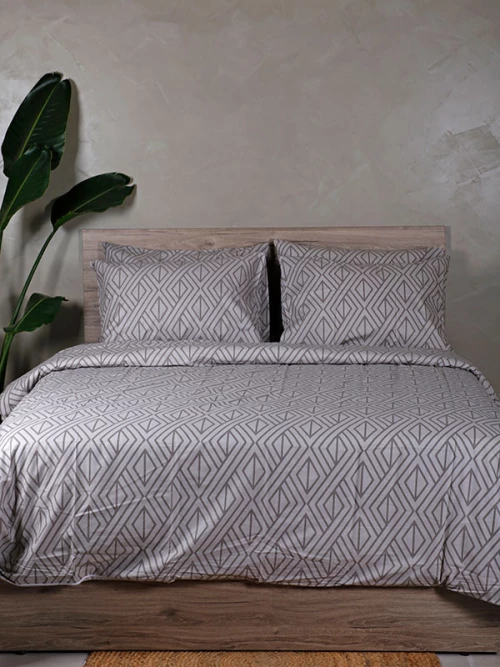 Παπλωματοθήκη Cotton Feelings 2042 Grey