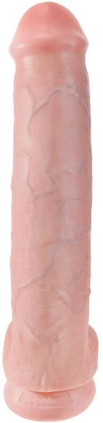 KING COCK - REALISTIC PENIS WITH BALLS 34.2 CM LIGHT