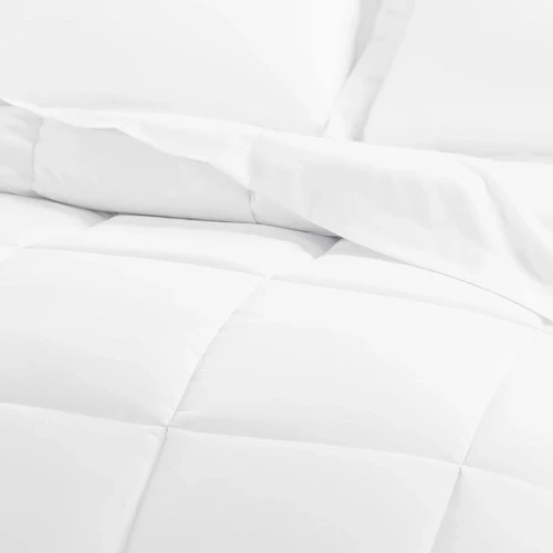 LINO ΠΑΠΛΩΜΑ DESSAN WHITE 160X220/80% ΠΟΥΠΟΥΛΟ-20%ΦΤΕΡΟ