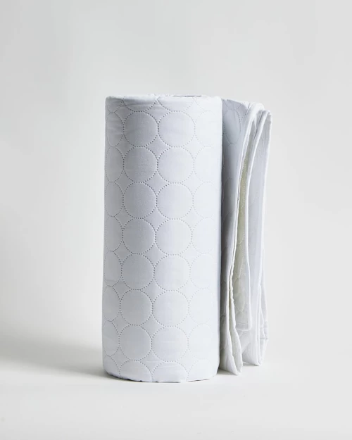 Microsilk Καπιτονέ Μονόχρωμο Κουβερλί Moral Μονή (160x240cm) Άσπρο