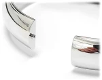 Βραχιόλι Μεταλλικό, 21cm,, Ασημί, 2012-157A | Karma Fashion