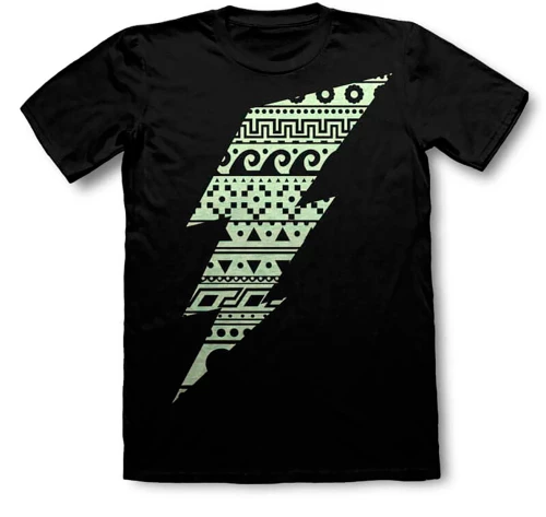Thunderbolt Tee shirts Μαύρο