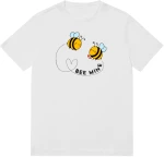 Valentines Day Bee Mind Λευκό
