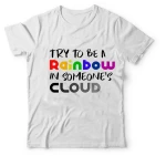 Rainbow in cloud Λευκό