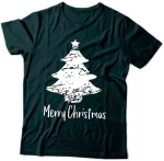 Χριστουγεννιάτικο Tshirt-132131 Μαύρο