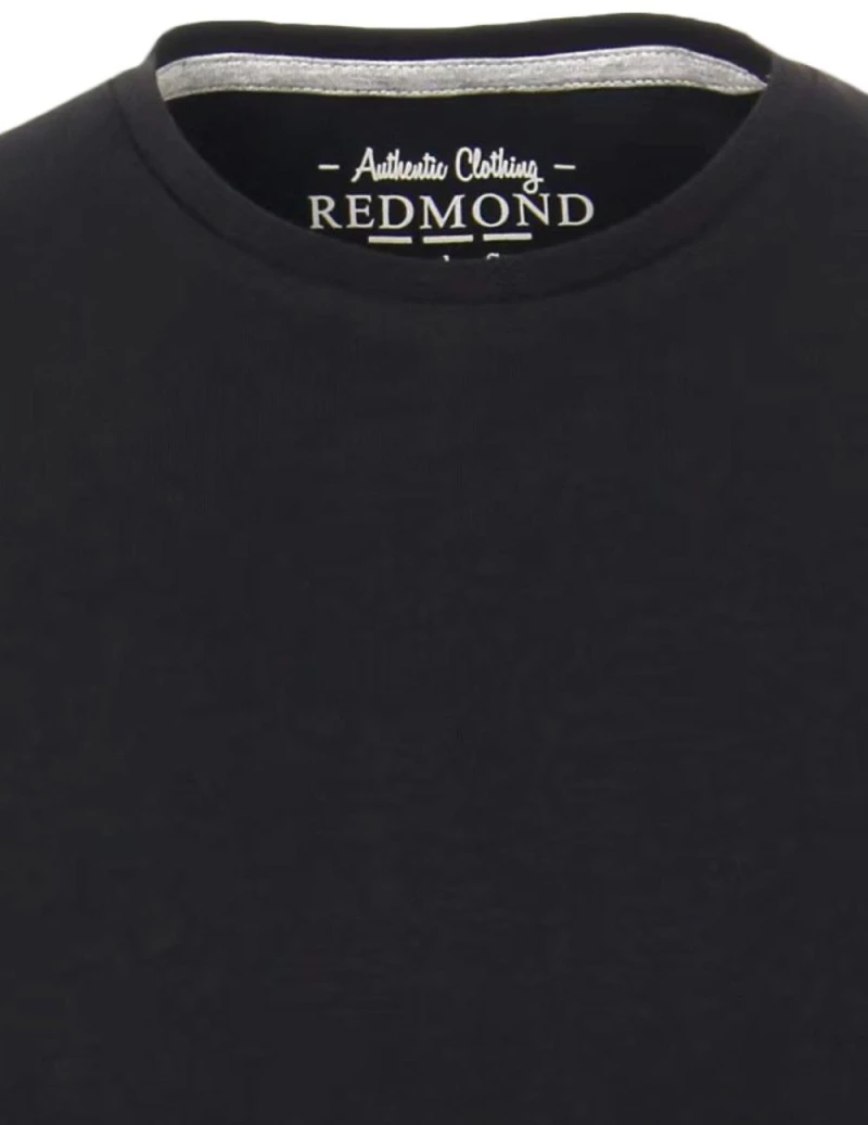 REDMOND Ανδρικό μαύρο T-Shirt 665 Color 90