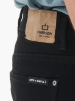 EMERSON Ανδρική μαύρη τζιν βερμούδα 221.EM45.297 BLACK ..