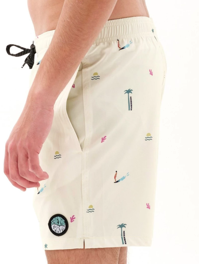 EMERSON Ανδρικό μαγιό σόρτς volley 231.EM504.31CR PR334 PALE YELLOW