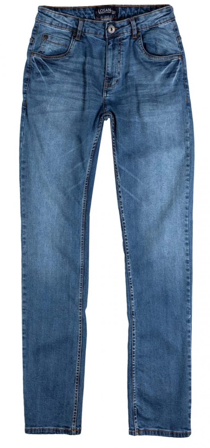LOSAN Ανδρικό μπλέ παντελόνι τζιν C01-9E26AL 145 DENIM CLARO
