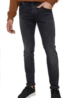 EDWARD Ανδρικό ανθρακί τζίν BALINT-20 MP-D-JNS-W22-037 MEDIUM GRAY WASH
