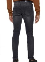 EDWARD Ανδρικό ανθρακί τζίν BALINT-20 MP-D-JNS-W22-037 MEDIUM GRAY WASH