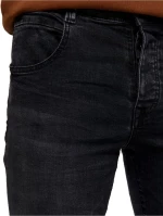 EDWARD Ανδρικό ανθρακί τζίν BALINT-20 MP-D-JNS-W22-037 MEDIUM GRAY WASH