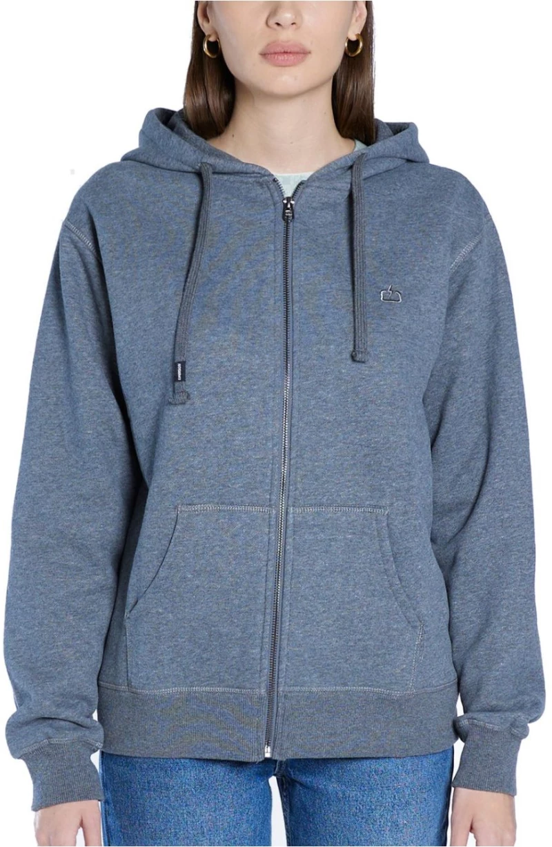 EMERSON Γυναικεία γκρί ζακέτα φούτερ 222.EW21.93 D.GREY ML ..