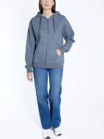 EMERSON Γυναικεία γκρί ζακέτα φούτερ 222.EW21.93 D.GREY ML ..