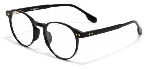 Olympus Blue Light Glasses Euclides Black Unisex Γυαλιά Οθόνης σε Μαύρο Χρώμα & Στρογγυλό Φακό