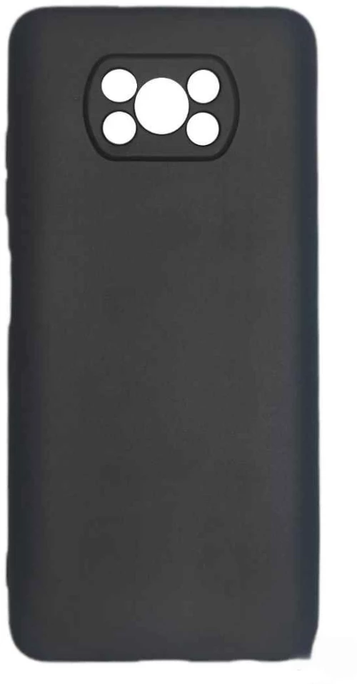 Soft Case TPU gel protective case cover for Xiaomi Poco X3 Pro / Poxo X3 NFC black