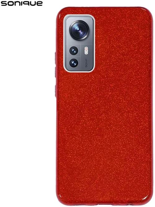 Θήκη Σιλικόνης Sonique Shiny Xiaomi Xiaomi 12 / Xiaomi 12X 5G Κόκκινο - Sonique - Κόκκινο - Xiaomi 12, Xiaomi 12X 5G