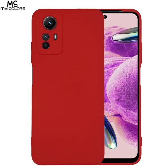 Θήκη Σιλικόνης My Colors Xiaomi Redmi Note 12s Κόκκινο - My Colors - Κόκκινο - Redmi Note 12s