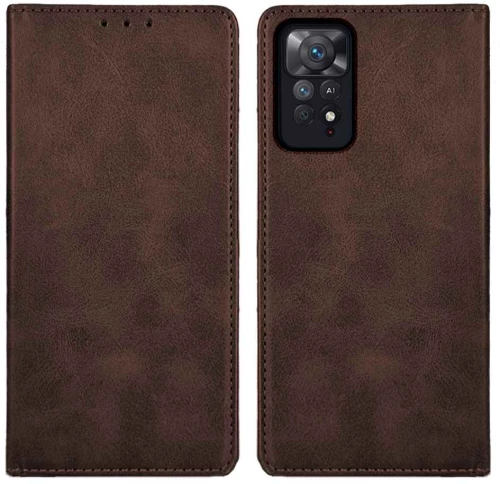 Θήκη Βιβλίο Vintage Magnet Book Sonique Xiaomi Redmi Note 11 Pro 4G/5G / Redmi Note 12 Pro 4G Καφέ - Sonique - Καφέ - Redmi Note 11 Pro 4G/5G, Redmi Note 12 Pro 4G