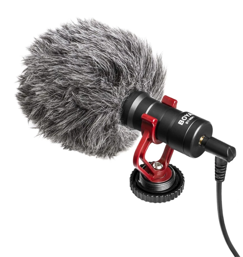 BOYA BY-MM1 shotgun mic Universal Mini Shotgun Mic 3.5mm for camera, phone, laptop