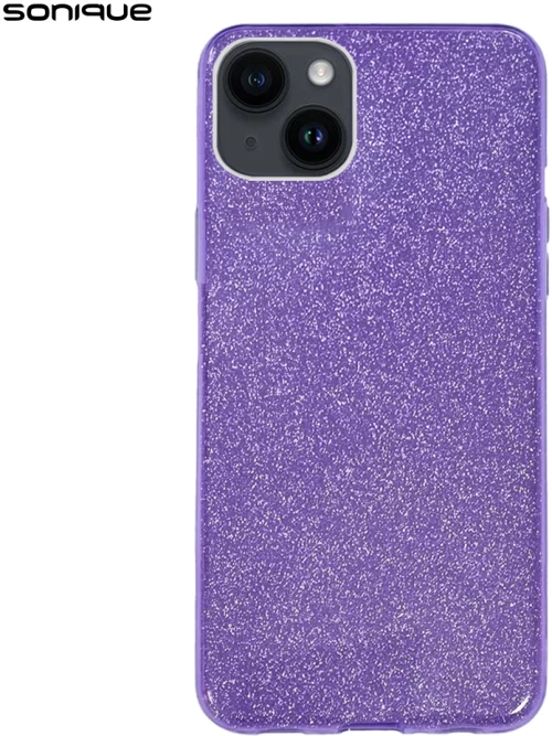 Θήκη Σιλικόνης Sonique Shiny Apple iPhone 14 Plus Μωβ - Sonique - Μωβ - iPhone 14 Plus