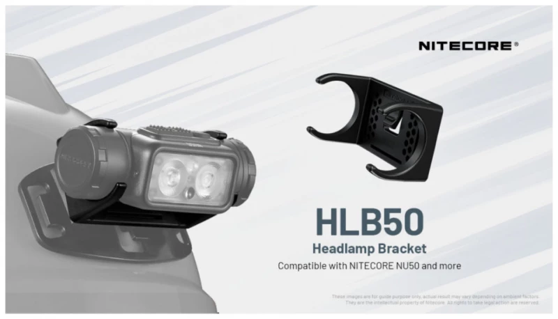 Σετ Βάσης Φακού Nitecore Κωδ. HLB50+HMB1 TAC