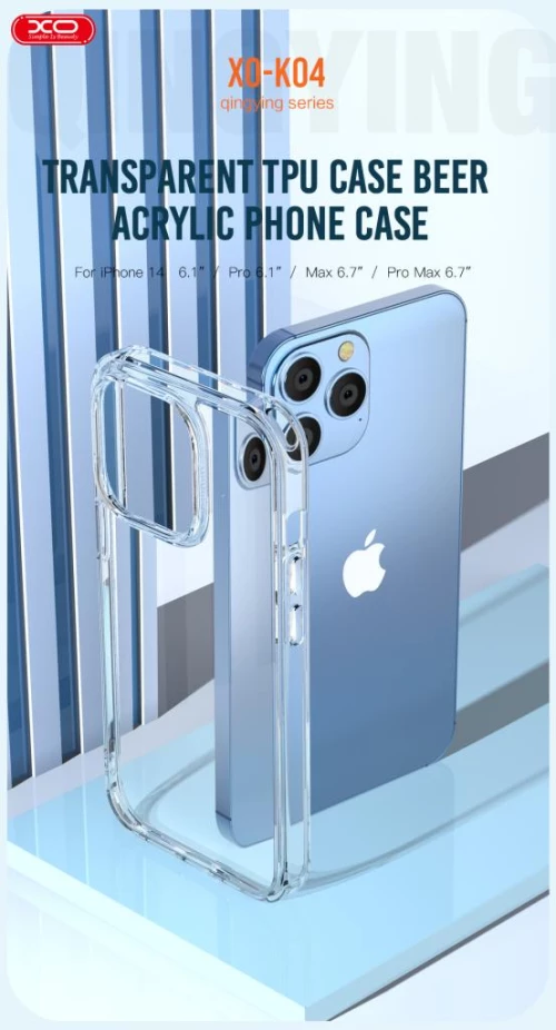 XO K04 Θήκη Σιλικόνης iPhone14 Pro Max 6.7"