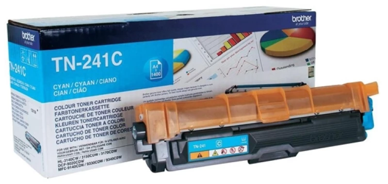 Toner Brother TN-241C Cyan (TN-241C) (BRO-TN-241C)