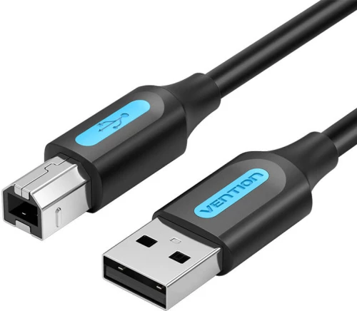 Vention Cable USB 2.0 A to B Vention COQBD 2m (black) 055496 6922794748576 COQBH
