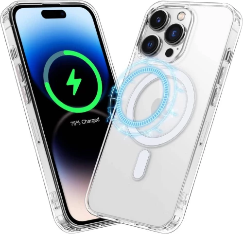 Case APPLE IPHONE 15 PRO Nexeri MagSafe Case transparent