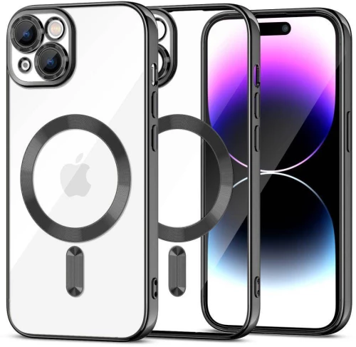 Case APPLE IPHONE 15 Tech-Protect MagShine black