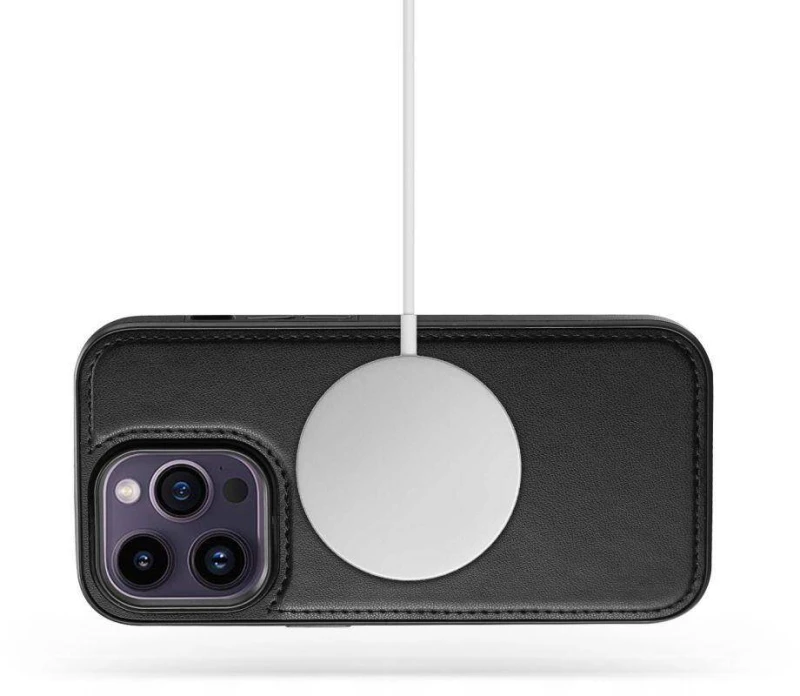 Case APPLE IPHONE 15 PLUS Tech-Protect Wallet MagSafe black