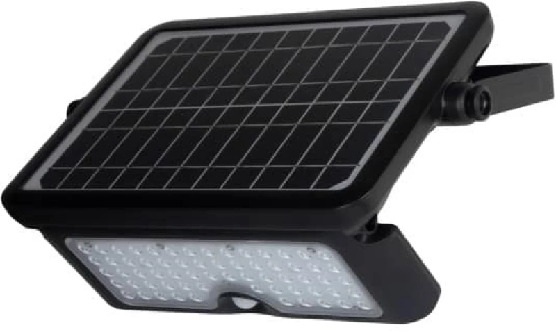 Spotlight Ηλιακός Προβολέας LED Επιτοίχιος με Αισθητήρα PIR 10W 6000K (6488)