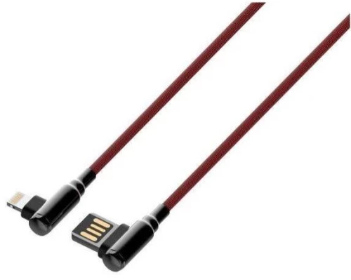 LDNIO ΚΑΛΩΔΙΟ ΦΟΡΤΙΣΗΣ LC421 ΓΩΝΙΑΚΟ ΒΙΣΜΑ MICRO USB, ΚΟΚΚΙΝΟ